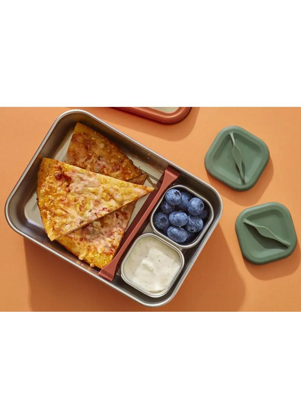 Контейнер для їжі Rise Half Snack Box 83 мл Sea Spray Klean Kanteen (372445438)