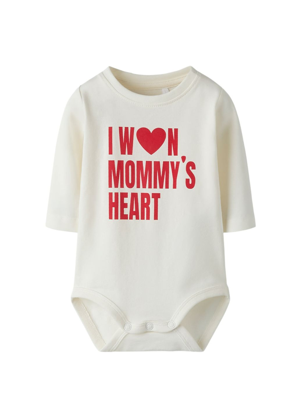 Боди Mommy Love, цвет бежевый, размер (261.13255378.CDAN) Name it (389091014)