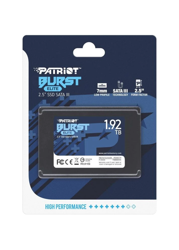 SSD накопичувач 1.92 TB (PBE192TS25SSDR) Patriot Burst Elite (315142869)