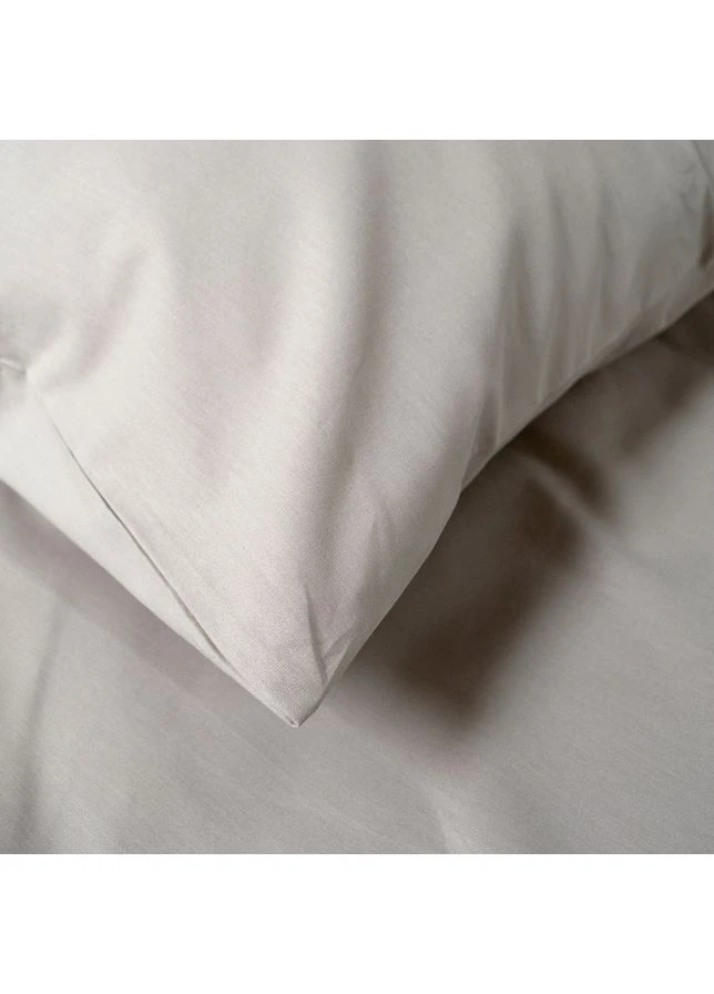 Комплект постільної білизни С №105 Poplin twig design creamy Євро Mirson (399186331)