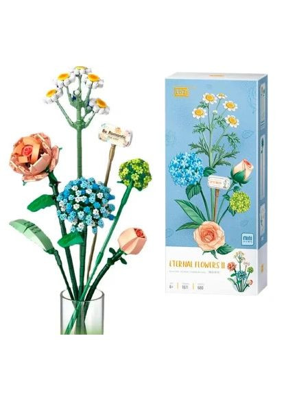Конструктор (1671) Loz Букет квітів 5 (366488955)