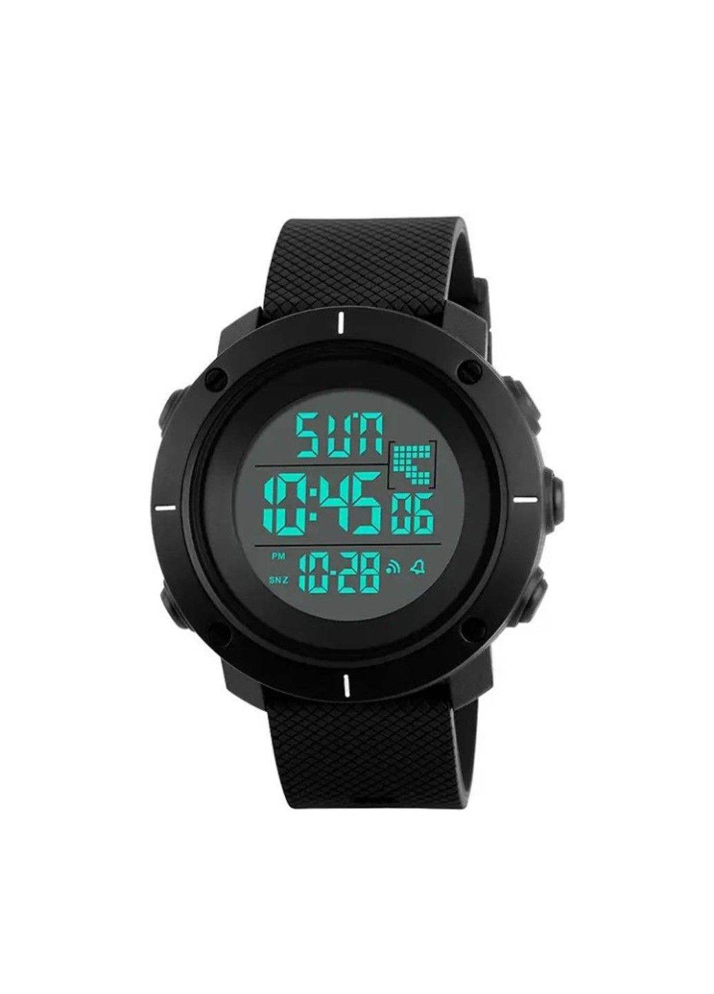 Мужские спортивные часы 1213 dekker черные Skmei (313653923)