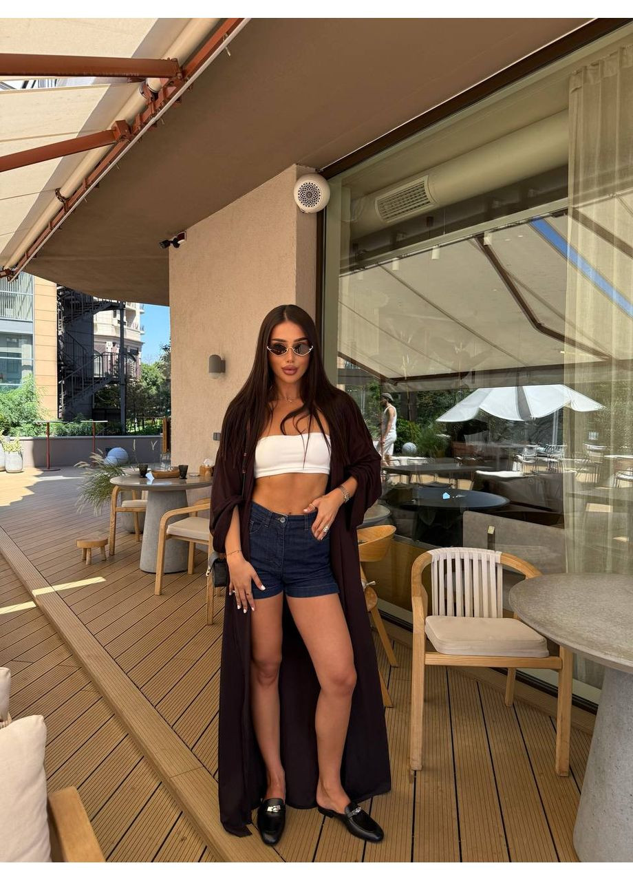 Коричневый демисезонный кардиган GD/GL Модний простір