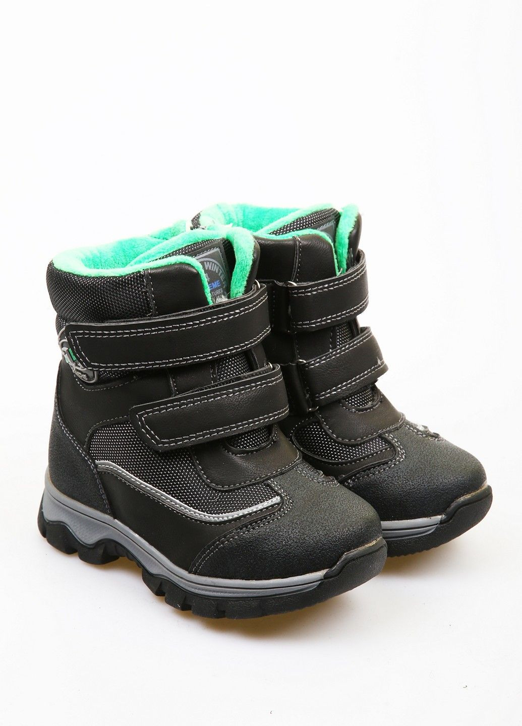 Черные кэжуал зимние ботинки С.Луч