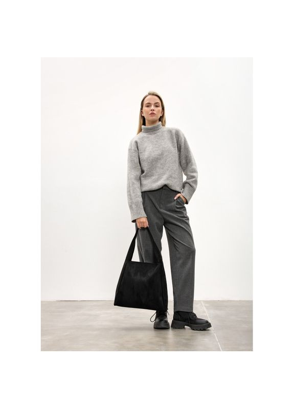 Жіноча сумка HOBO Velor чорна Sambag (368834858)