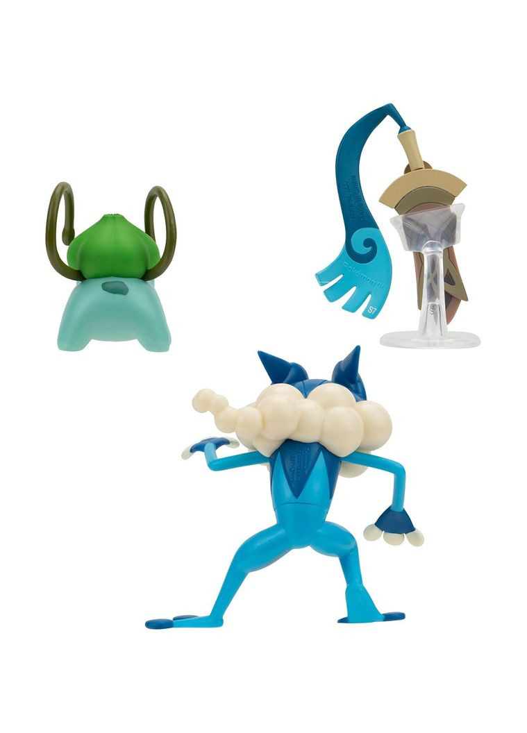 Набор игровых фигурок W19 Хонедж, Бульбазавр, Фрогадир () Pokemon PKW3599 (328401614)