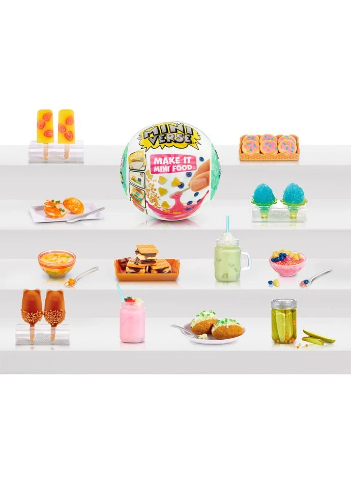 Ігровий набір для творчості Створи кафе Miniverse 505396 серії Mini Food 3 Seli MGA's Miniverse (395640282)
