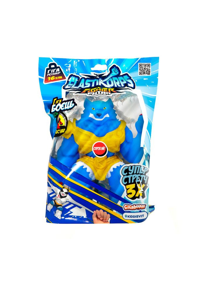 Стретч-іграшка Вовк Блупус DAM-2024-16-F-4 серії "Extra Force" Elastikorps (300305820)