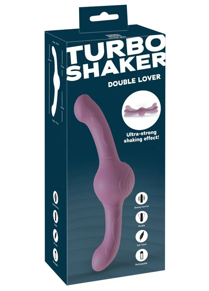 Вибратор Turbo Shaker Double Lover - CherryLove You2Toys (329153217)