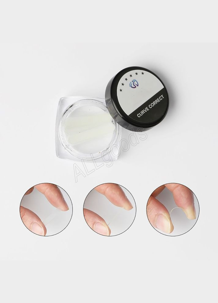 Коректор врослих нігтів. 10 смужок + бокс для зберігання A.G. (305836578)