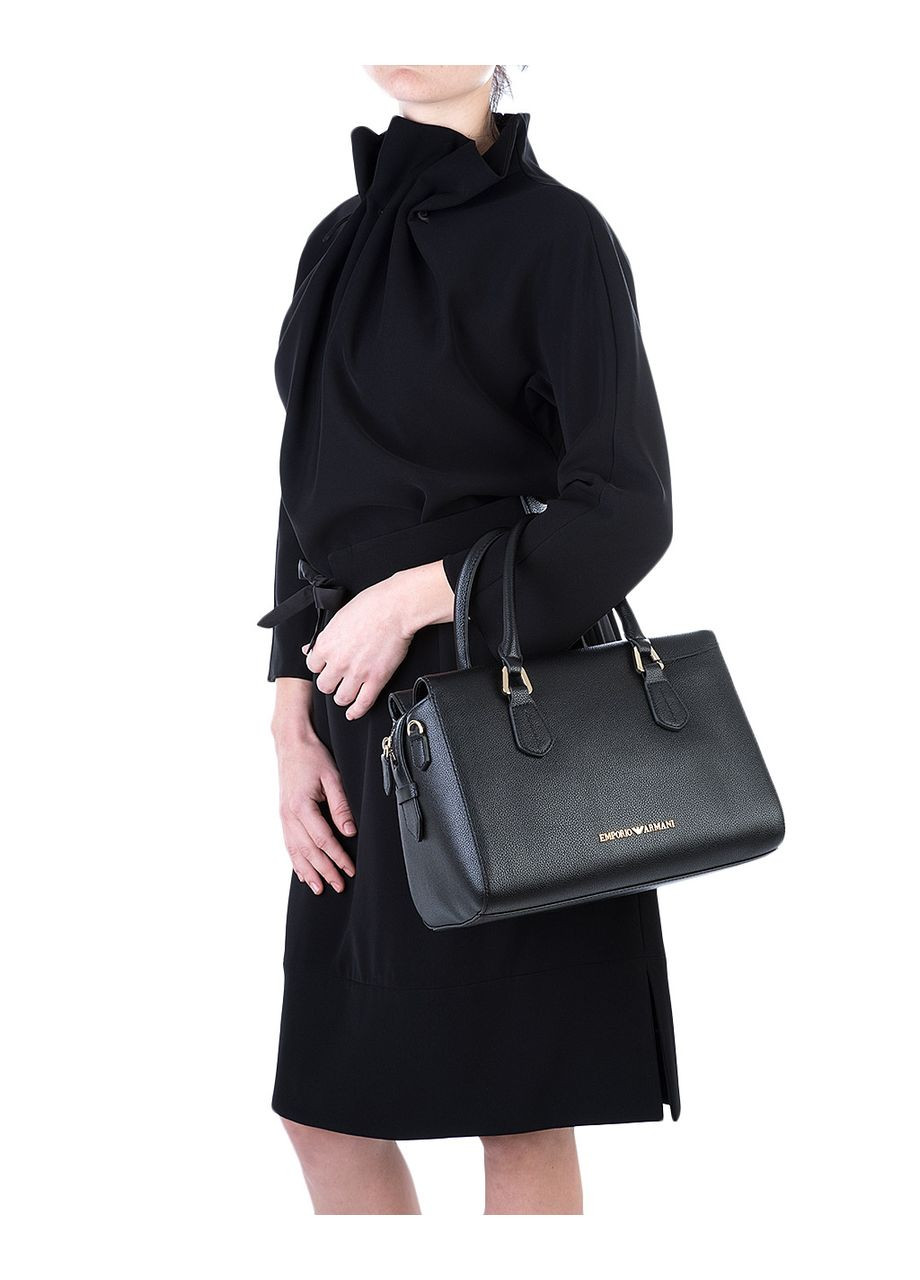 Черное платье женское Emporio Armani