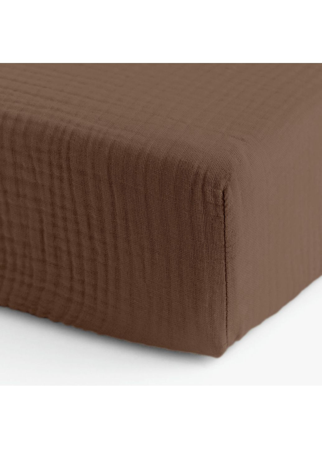 Простыня на резинке муслин 180х200 CARAMEL (4822052496411) Cosas (391381639)
