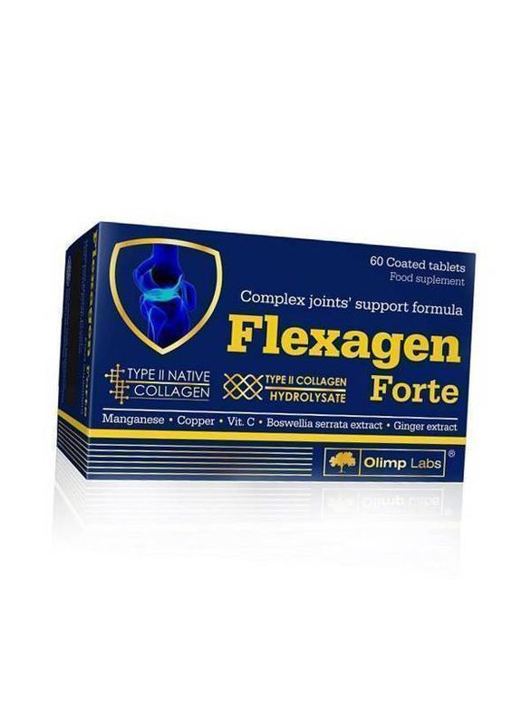 Колаген 2 типу, Flexagen Forte, Nutrition 60таб (68283007) Olimp (322729475)