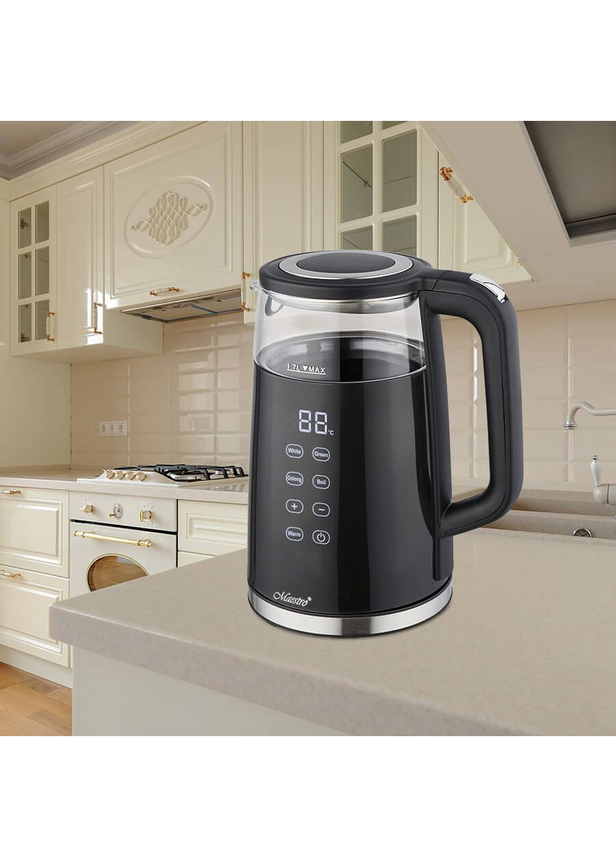 Электрочайник MR-049-BlaСk 1.7 л черный Maestro (362263671)