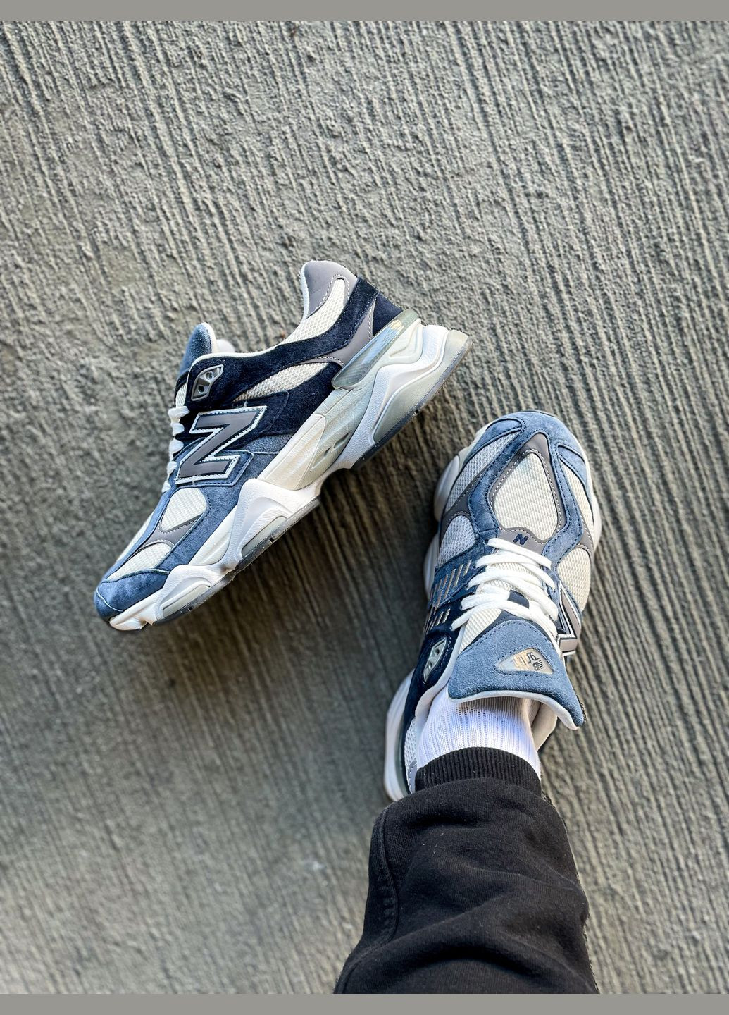 Синій Осінні кросівки чоловічі і жіночі new balance 9060 natural indigo | нью баланс 9060 сині No Brand