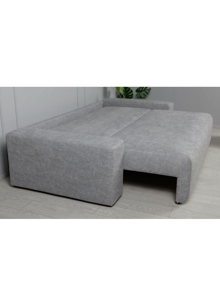 Диван Турин прямой раскладной серый Frisco (373287124)