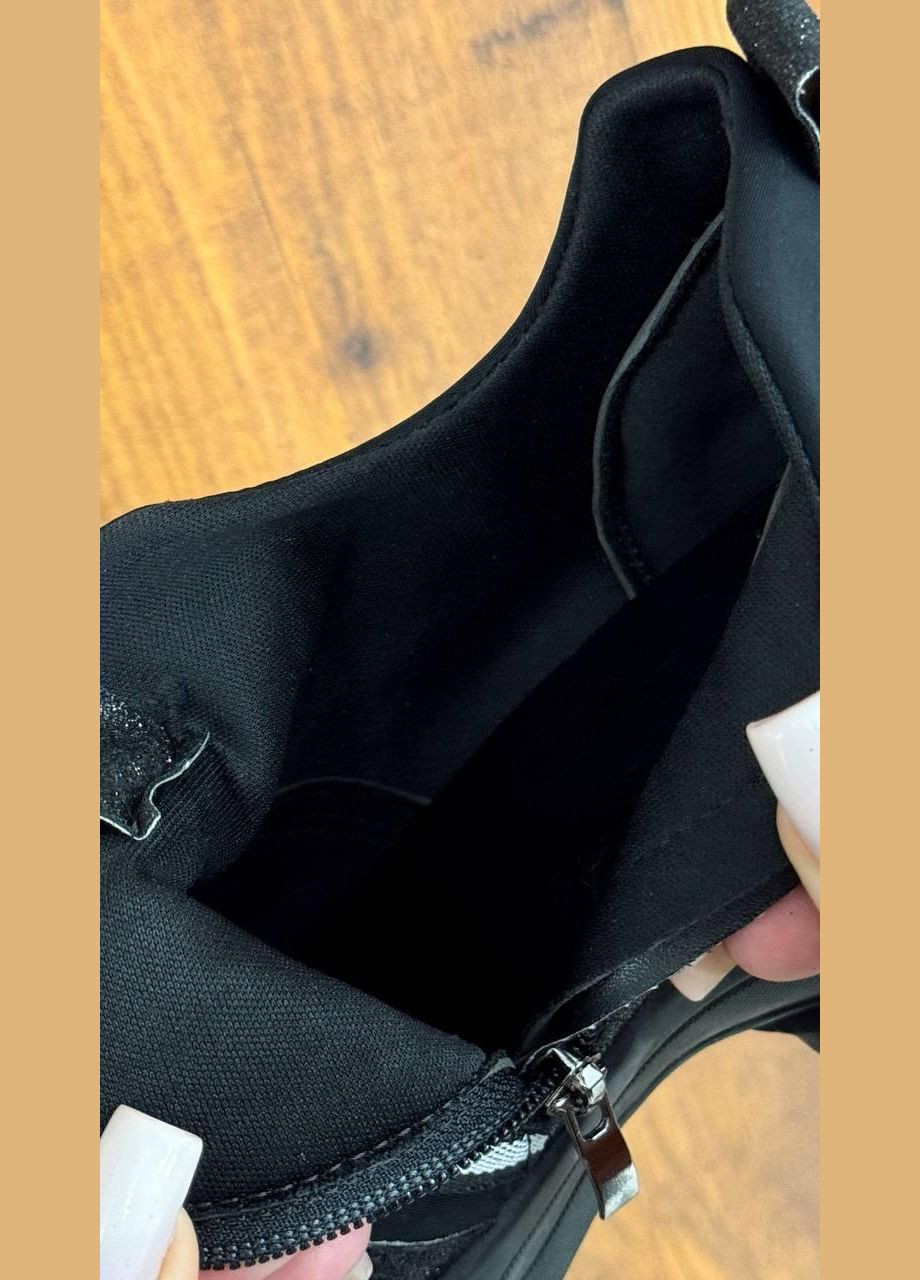 Кроссовки женские черные No Brand Демісезонні чёрные демисезоны (322784757)