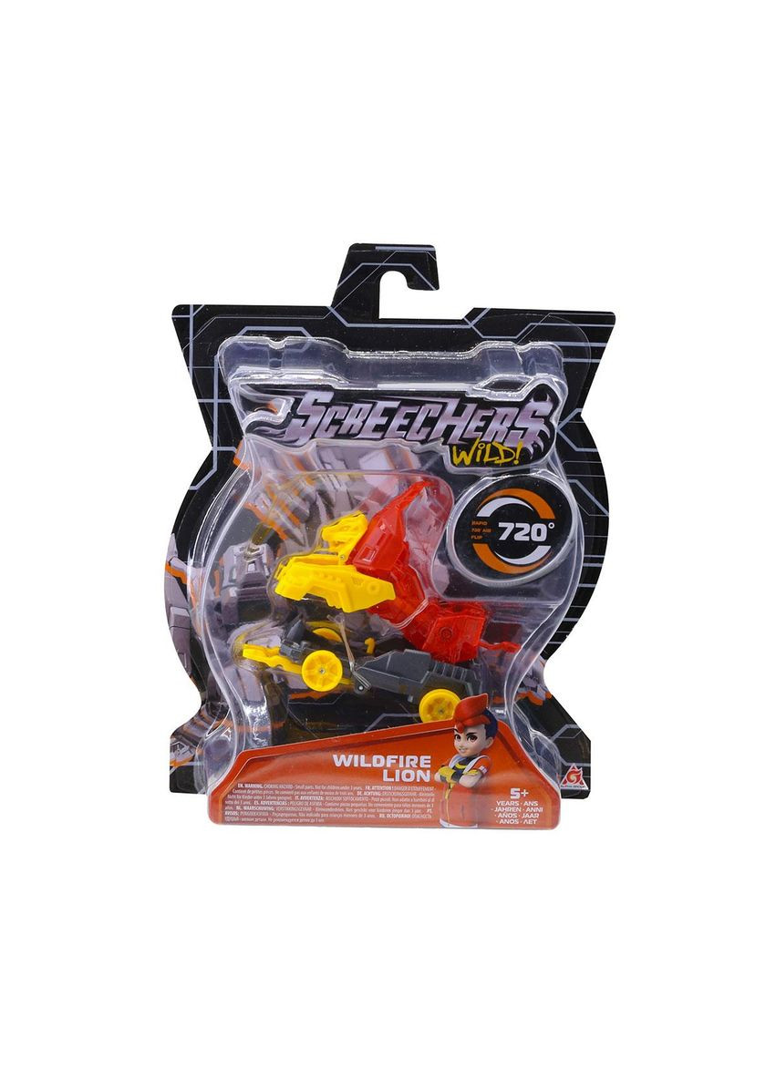 Машинка трансформер S4 L0 Уайлдфаер Лайен (EU685004) Screechers Wild (302291968)