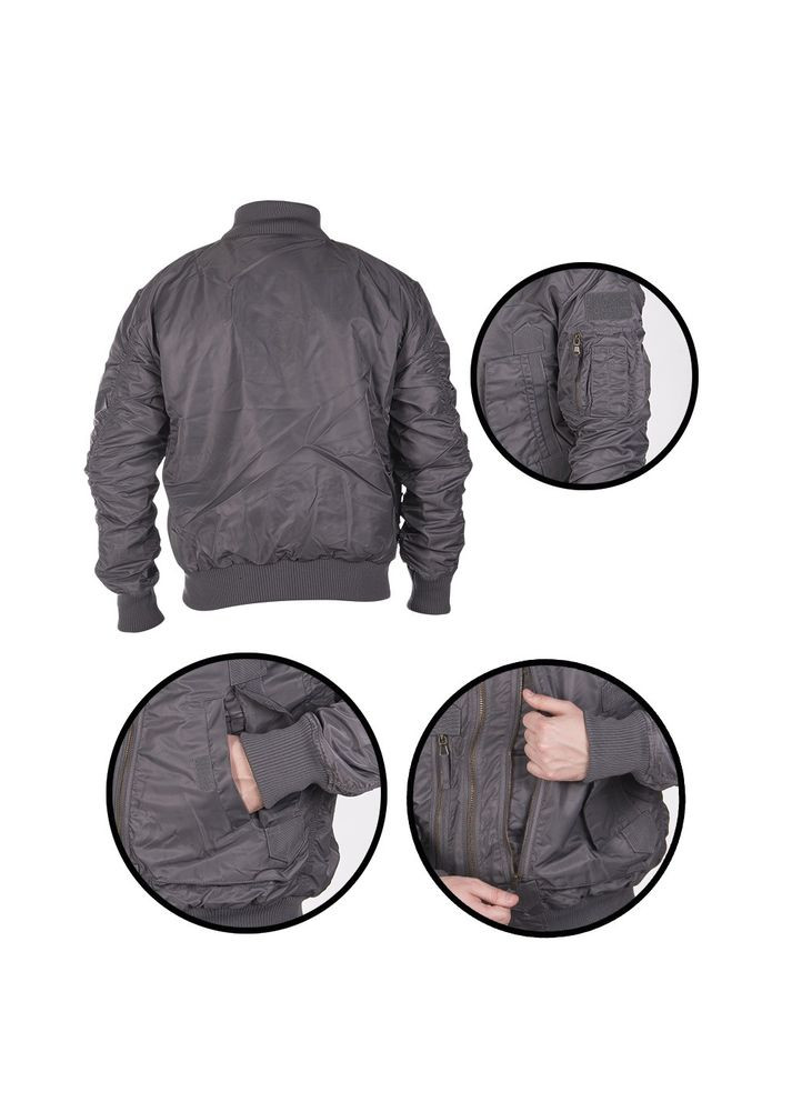 Куртка демисезонная turm US Tactical Flight Jacket S Urban grey Mil-Tec (315822215)