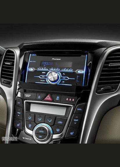 Магнитола FH-X730BS RB Double 2 DIN CD Bluetooth + пульт Pioneer (292324074)