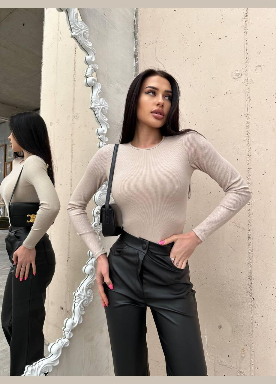 Боді жіночій - базовий, в рубчик JUGO Hype brand № 045 (328000439)