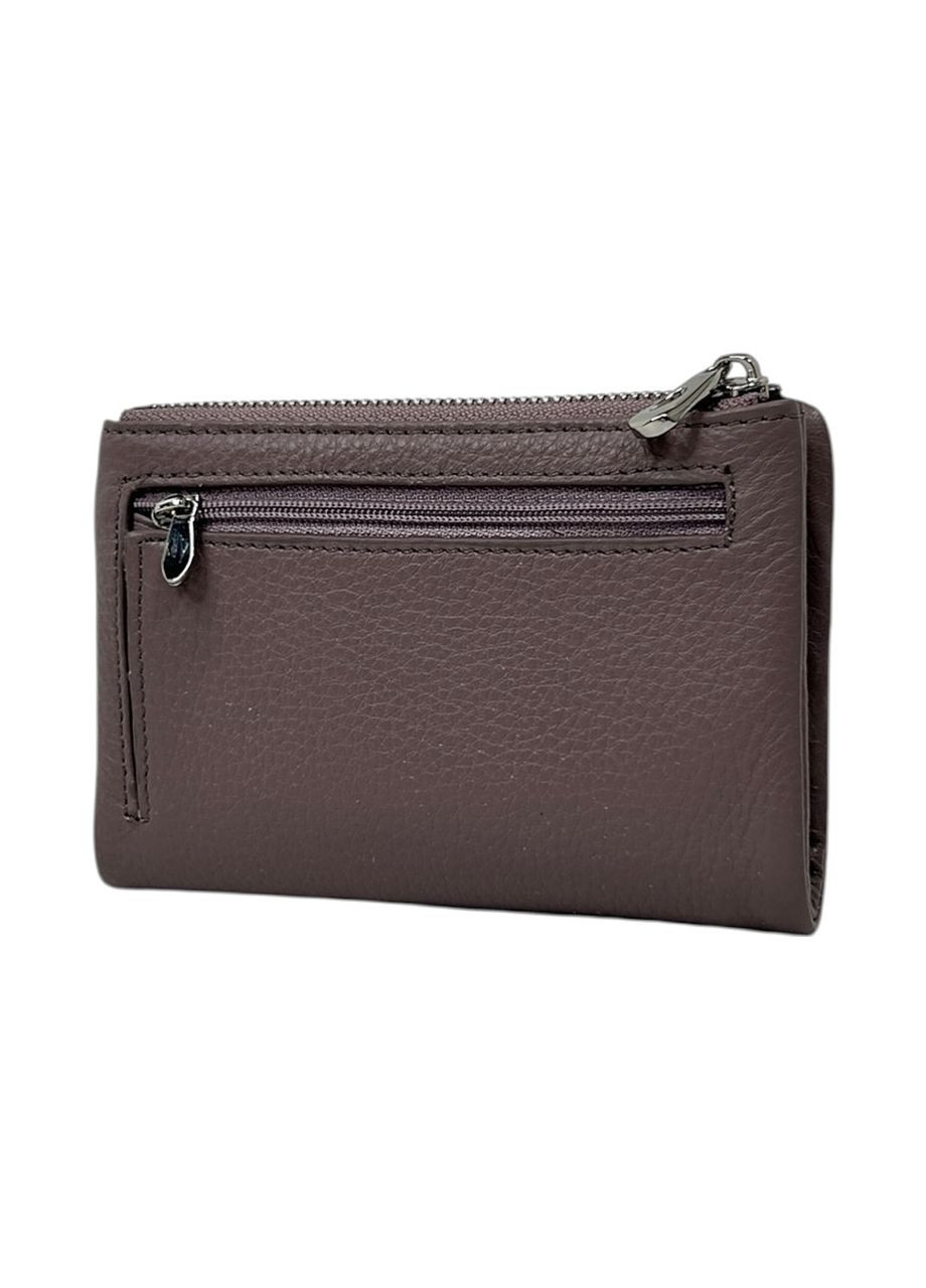 Жіночий гаманець з натуральної шкіри 0811 блакитний 13.5 х 9.5 х 2 No Brand (371682157)