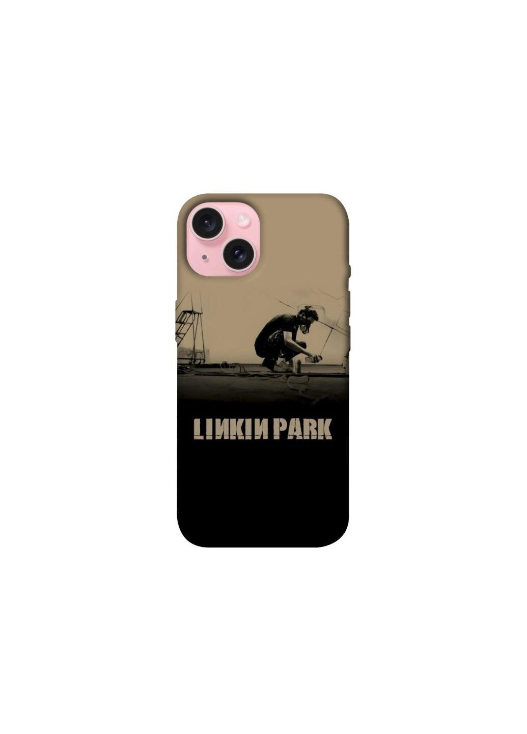 Чехол на Apple iPhone 15 (6.1") Linkin Park logo ver.3 Frontalka (361099727)