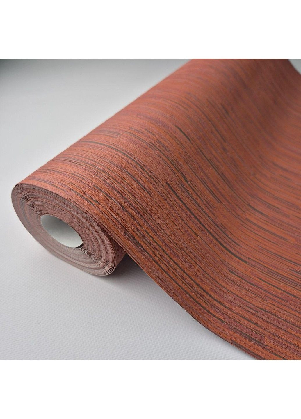 Шпалери вінілові 10 × 0.5 м Athome2 56927, помаранчево-червоні однотонні для холу, вітальні MARBURG (354820364)