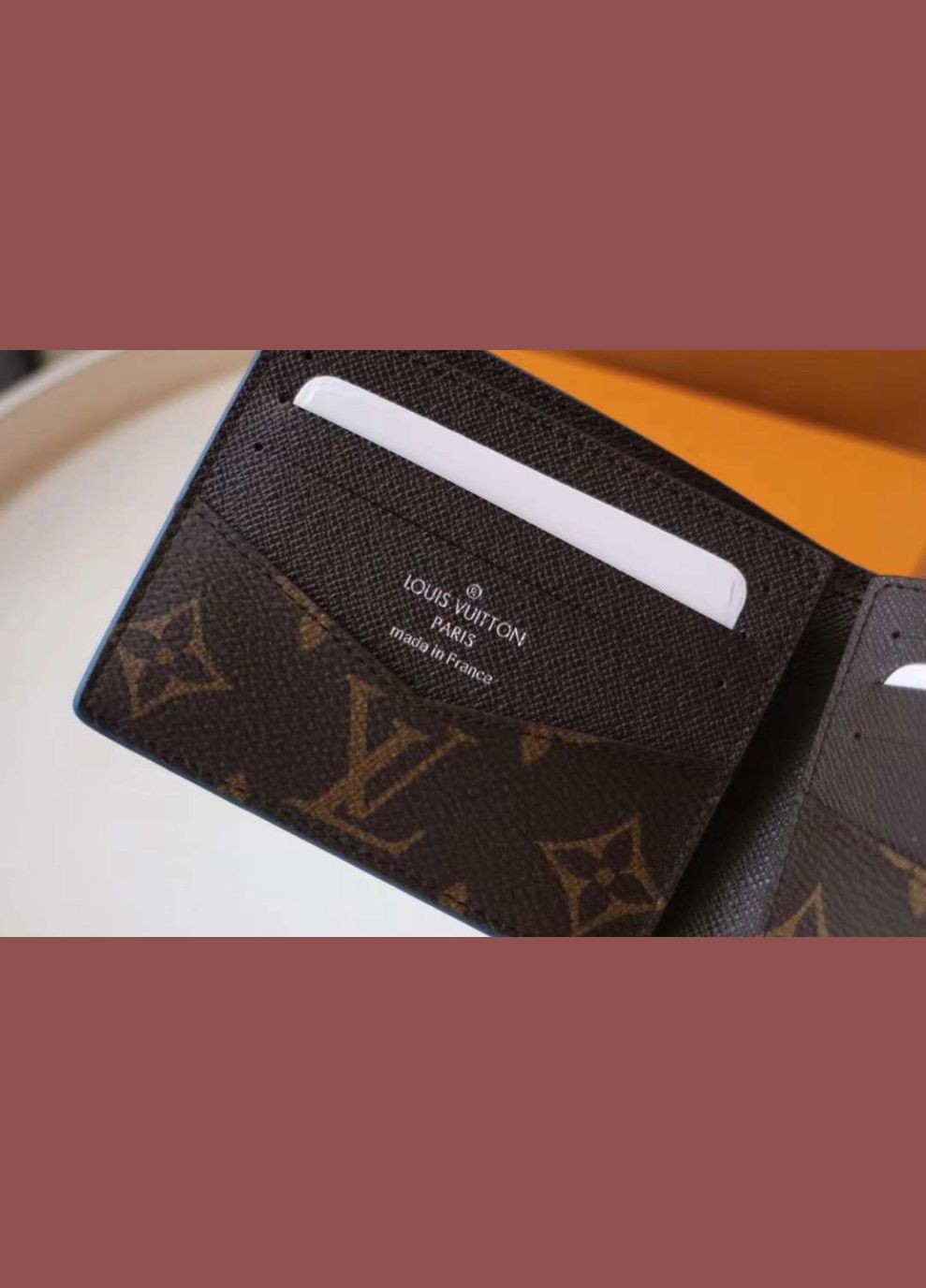 Мужское брендовое портмоне (82798) Lux blue No Brand (322157278)