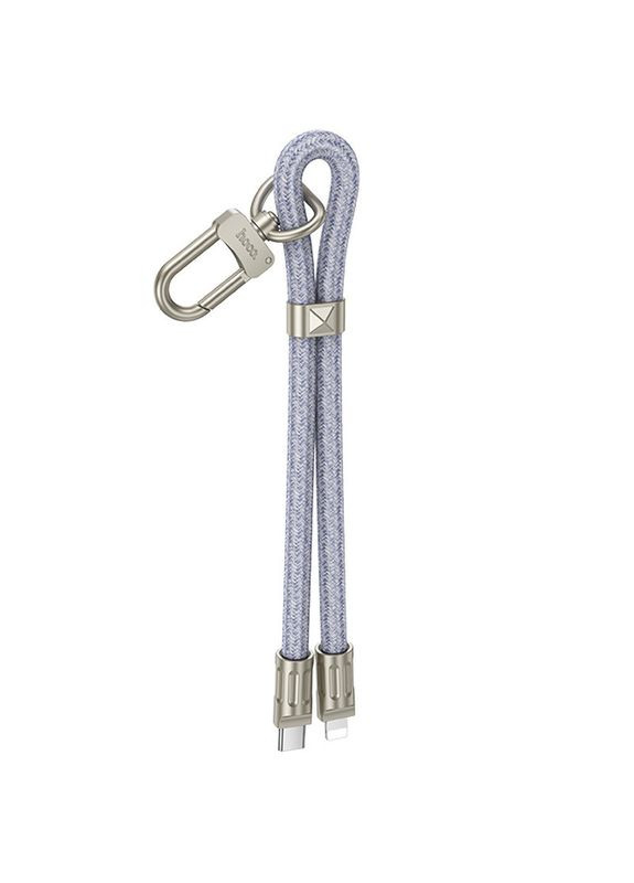 Кабель для зарядки Lightning Type-C для iphone / дріт тайп сі на лайтнінг зарядний кабель для айфона 0,21м Hoco (356097739)