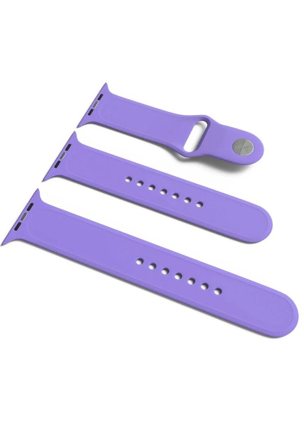 Уцінка Силіконовий ремінець для Apple Watch Sport Band 42(ser.1-3)/44/45/46/49mm (S/M & M/L) 3pcs Epik (388703696)
