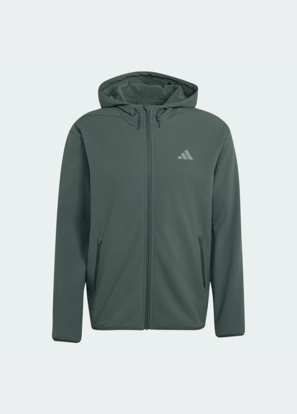 Серая демисезонная куртка d4t climawarm full-zip adidas