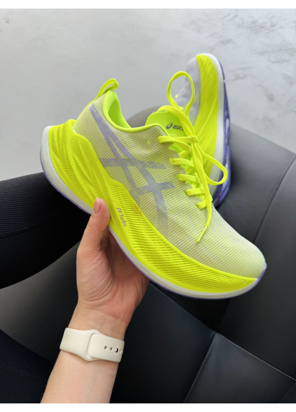 КРОСІВКИ ЖІНОЧІ ASICS SUPERBLAST YELLOW АСІКС СУПЕРБЛАСТ No Brand комбіновані демісезони (367171333)