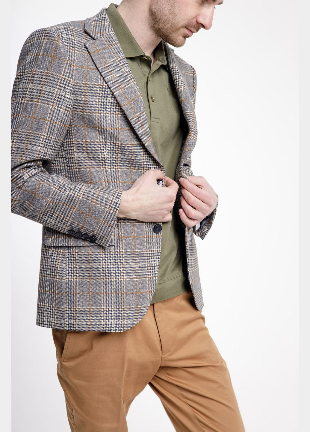 Чоловічі класичні брюки без підкладки на блискавці з кишенями Avvenente (кориця, ), 45155 No Brand (331885542)