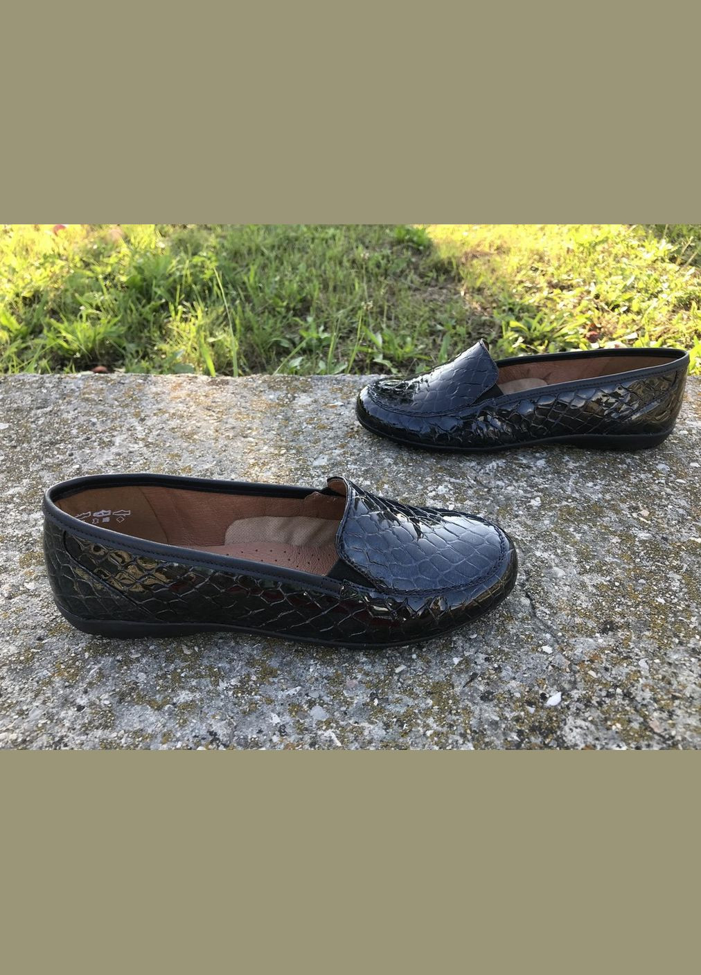 Alpina Туфли 8U90C 37 (24.2 см) Темно-синие синий з натуральная кожа, словения — демисезон (308359778)