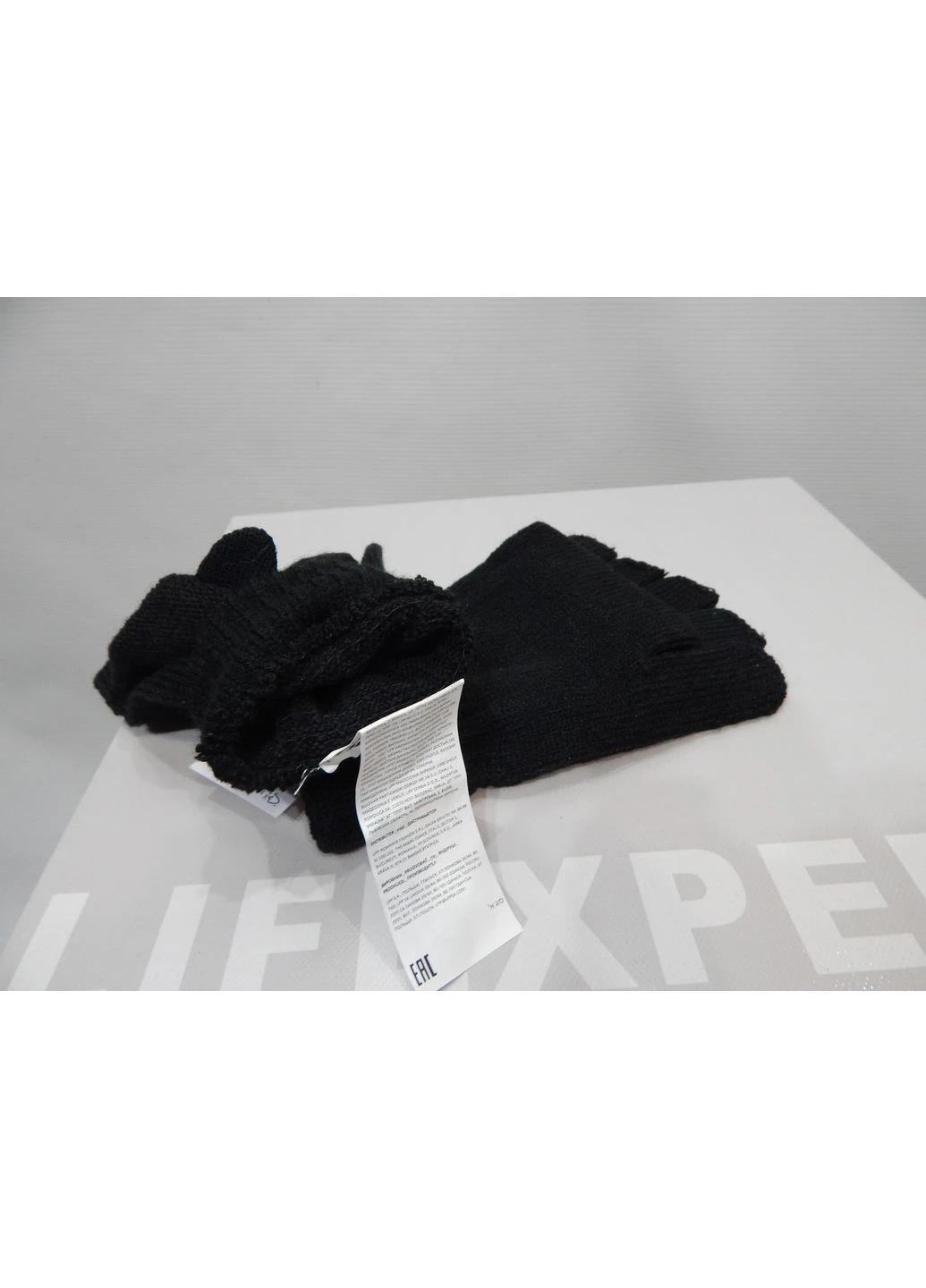 Перчатки женские трикотажные митенки р.M-L (7.5) 060PGZ No Brand (378023927)