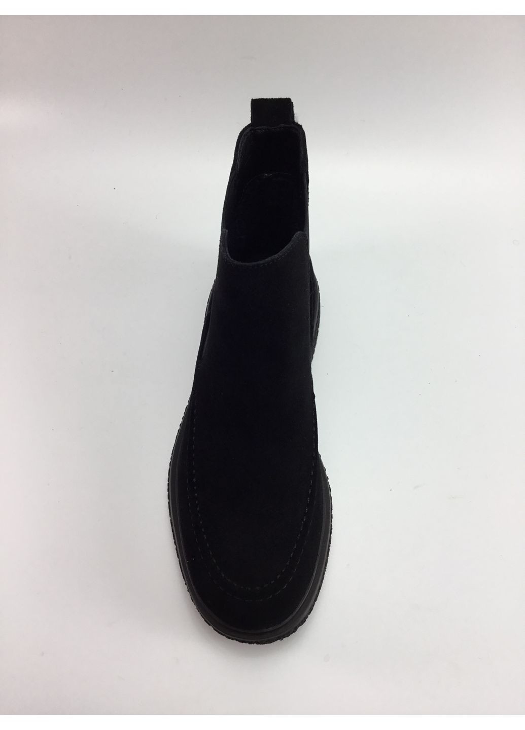 Осенние женские демисезонные ботинки челси ALLSY из натуральной замши