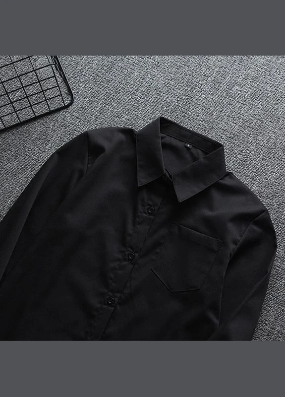 Черная рубашка No Brand