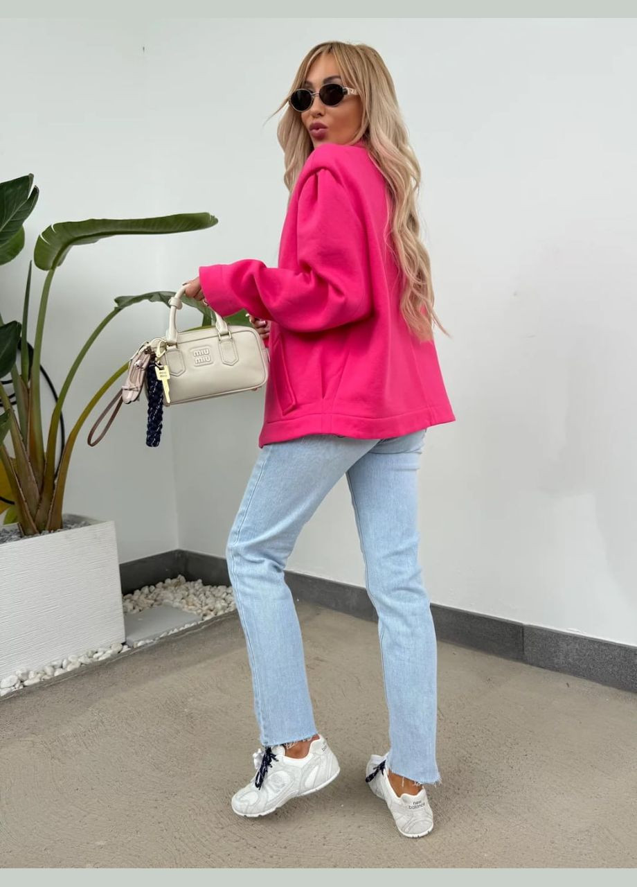 Малиновый женский стильный пиджак Fashion -