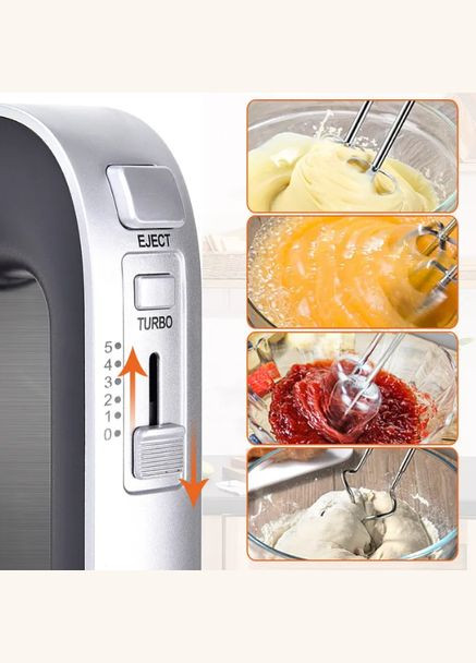 Стационарный миксер с чашей R-6652 1000 Вт, 3.5 л RAF (329746476)