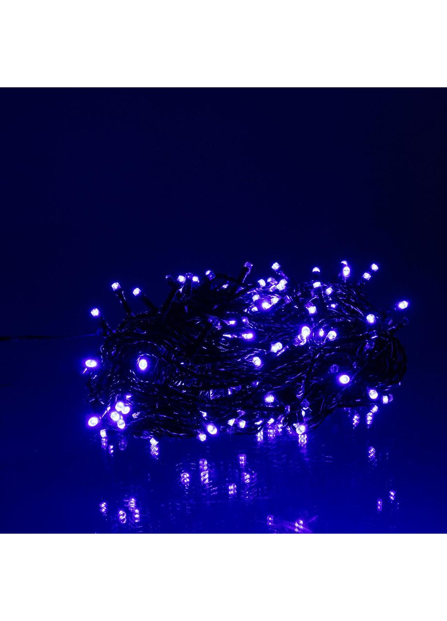 Гирлянда Нить уличная 30 (м) 300 LED черный провод Синий CF300L30MBBL Garlando (370373224)