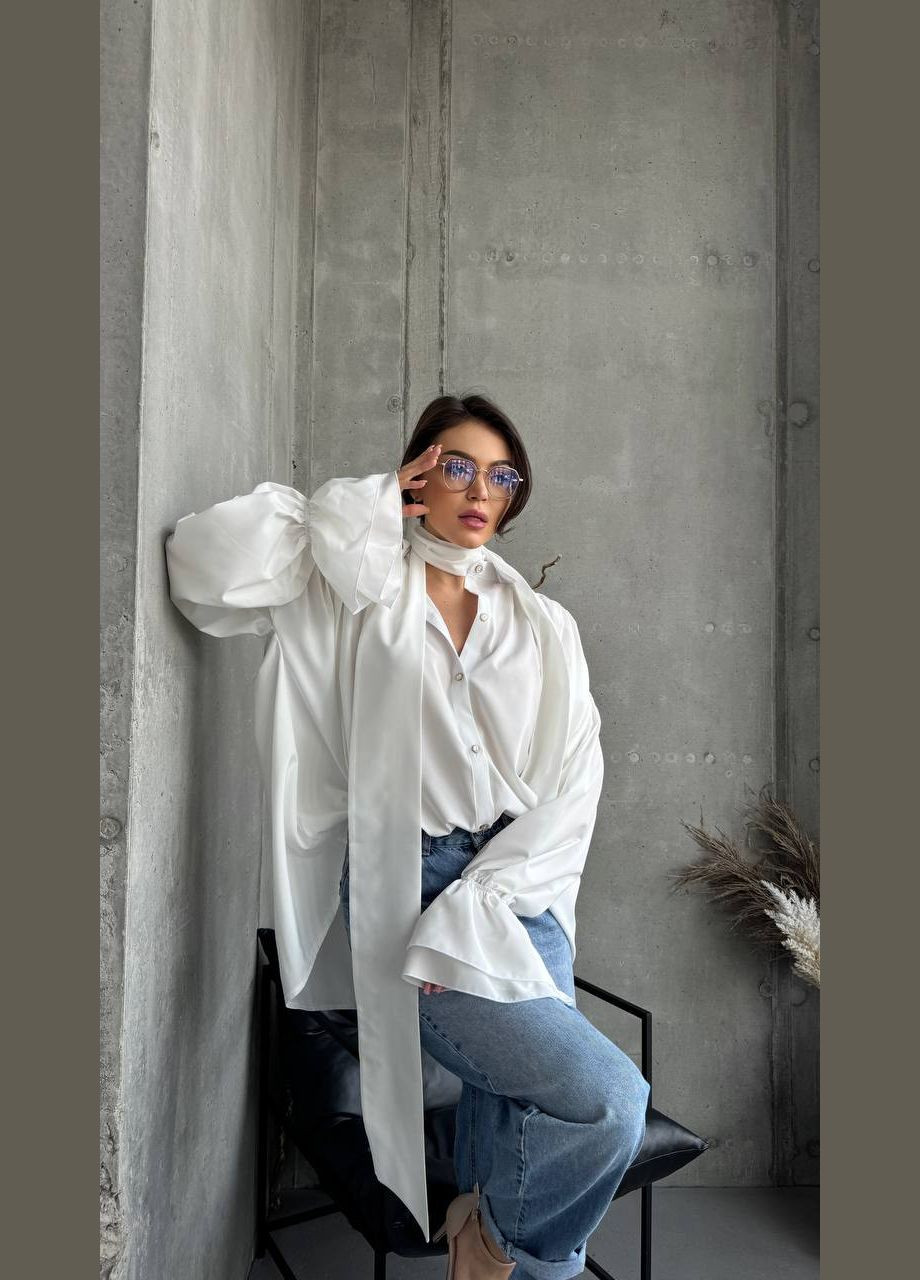 Жіноча сорочка з рукавами - воланами Avanti (333932775)