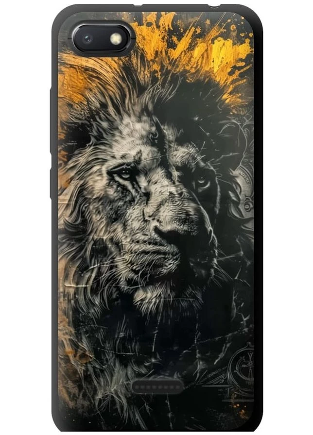 TPU чохол 'Лев у золотих фарбах' для Endorphone Xiaomi Redmi 6A (297662500)