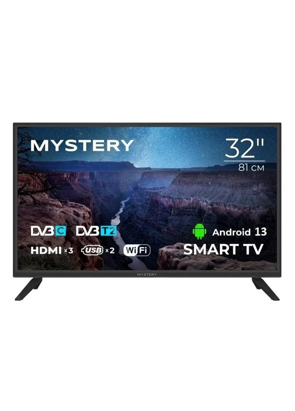 Телевизор SMART MTV3220HST2 Android 13 76851 Mystery (316590442)