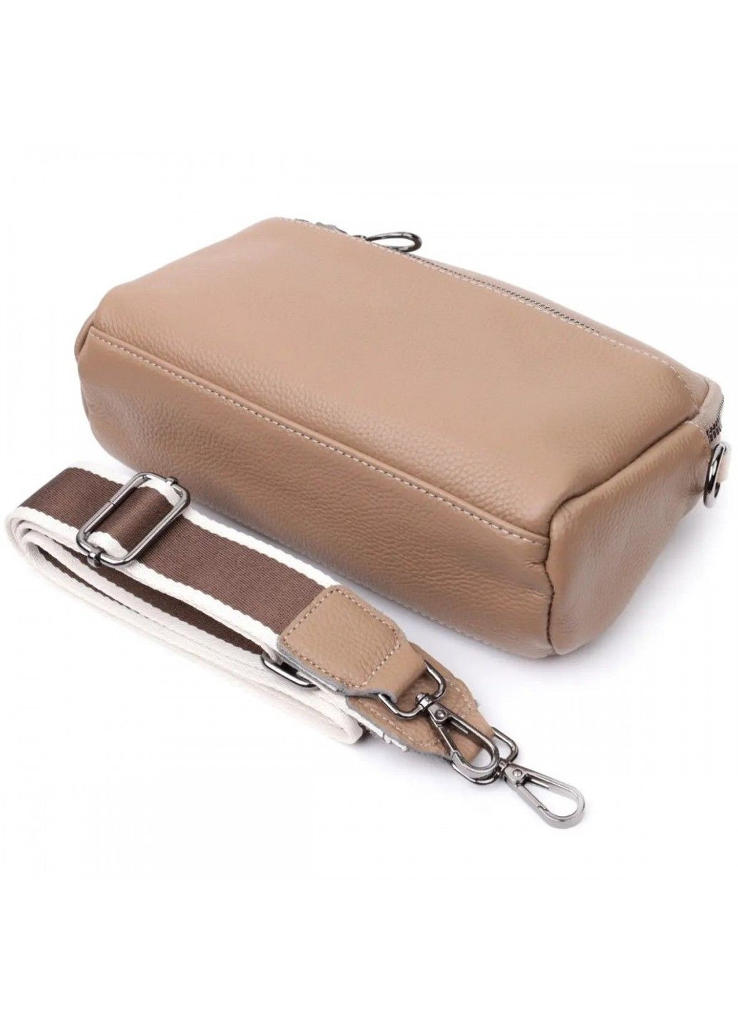 Молодіжна жіноча шкіряна сумка через плече 22599 Vintage (298793345)