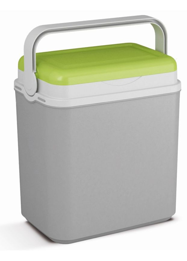 Ізотермічний контейнер Adriatic 12 л сірий із салатовим термобоксом для їжі та напоїв з термоізоляцією ProDobro (367266425)