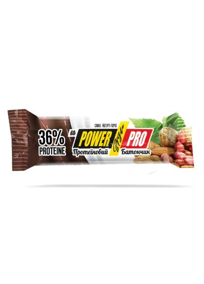 Протеиновый батончик (36%) 60 грамм NUTELLA вкус «Йогурторех» Power Pro (296107954)
