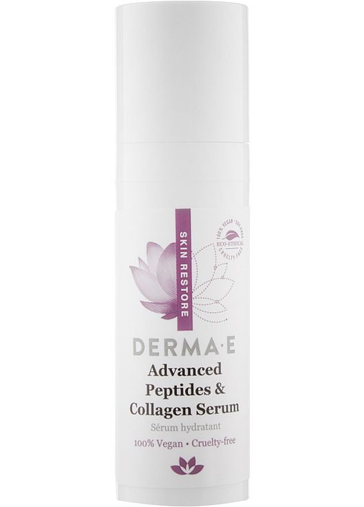 Зволожувальна сироватка від глибоких зморщок Advanced Peptides & Collagen Serum (міні) 15ml (1024675-33698) Derma E (368622216)