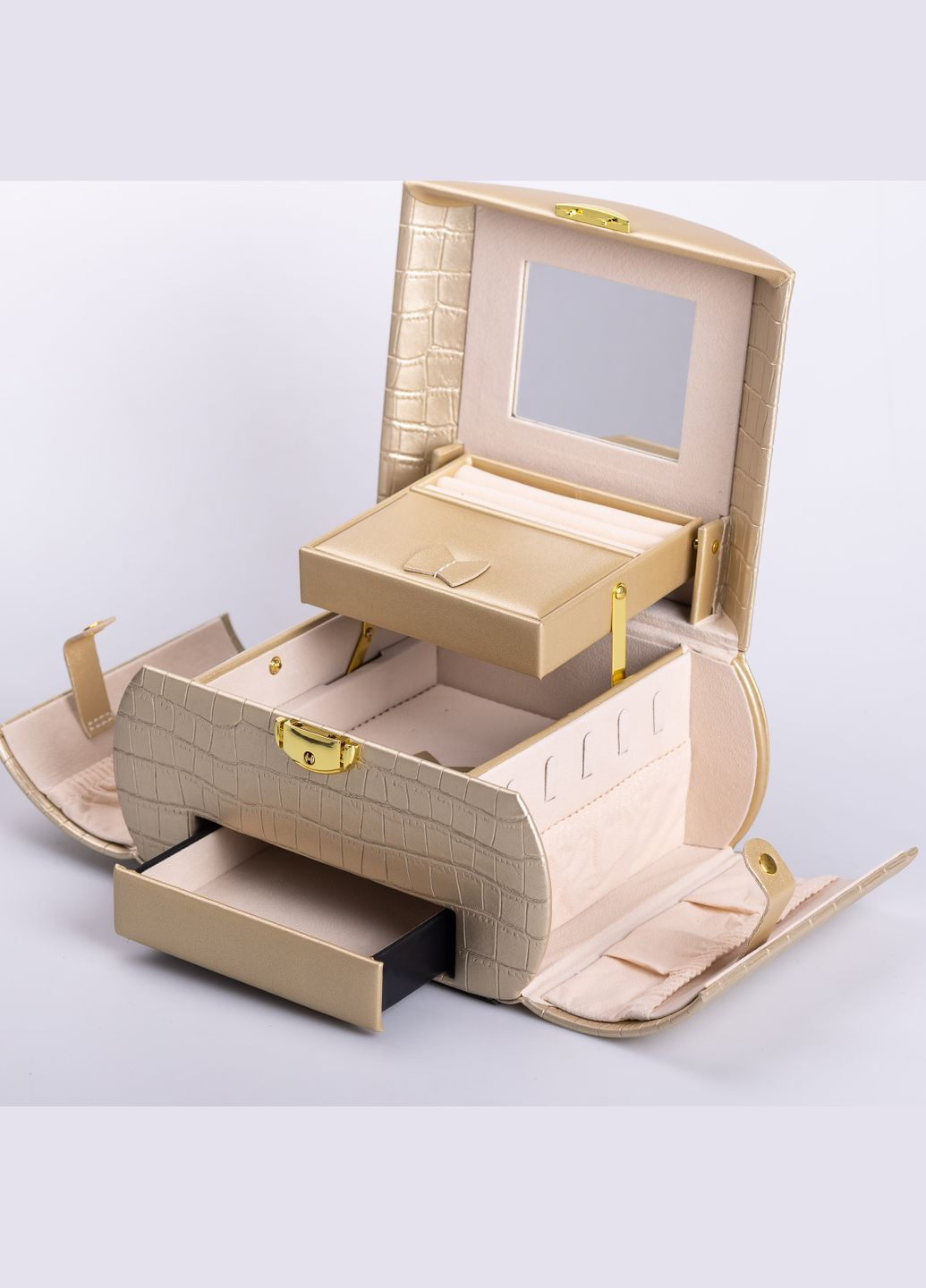 Кейс-органайзер для прикрас із защіпкою 24х17х18 см, Yiwu (324771058)