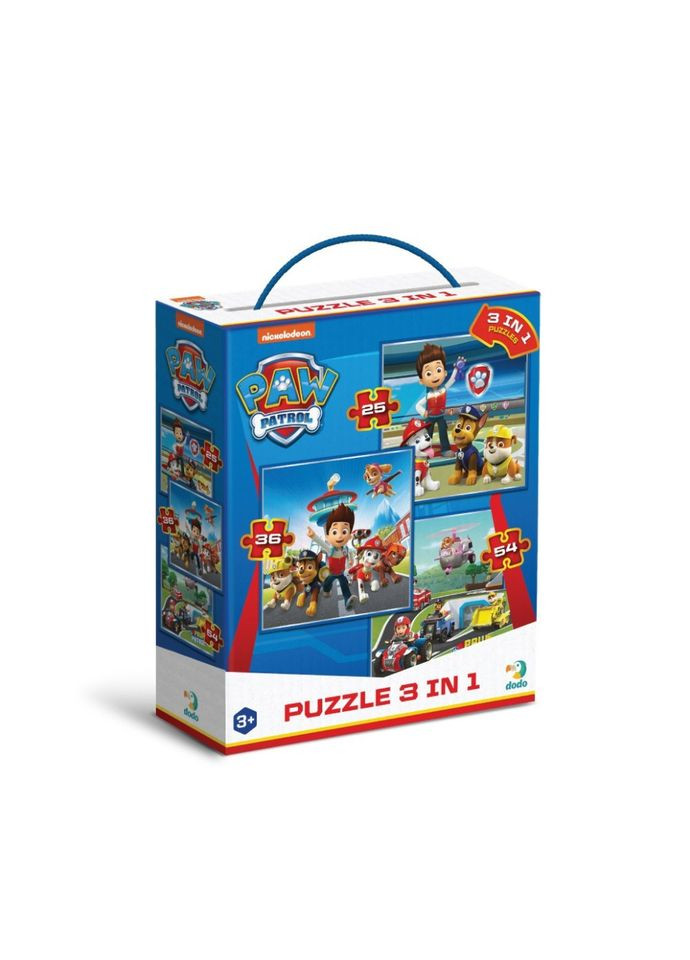 Пазл детский 3 в 1 "Готовы к работе" 200579, 25, 36, 54, 115 элементов DoDo Toys (343275478)